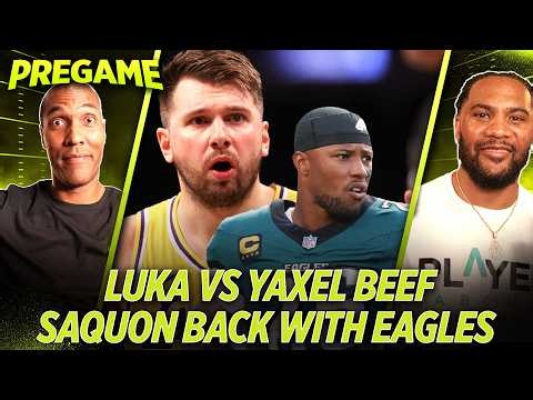 T.J. Housh & T.J. Ward React To Luka Vs Warriors Rookie, Saquon Back? Burrow Vs Lamar & MORE!