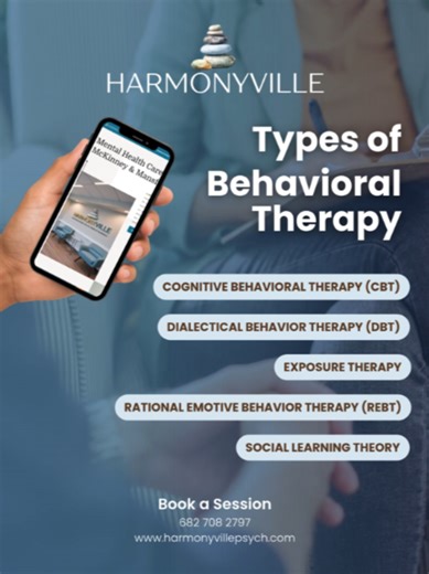 Behavioral therapy is a structured, evidence-based approach that helps individuals identify and change habits and reactions that are no longer helpful. It focuses on what you do day to day—like how you respond to stress, anxiety, or certain situations—and teaches you easier, healthier ways to handle them. With guidance and small, doable steps, it helps you build better routines, cope with challenges, and feel more in control over time. Here at HarmonyVille, expert care is delivered through genui