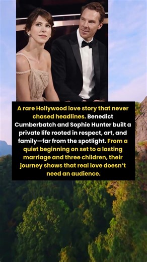 Benedict Cumberbatch & Sophie Hunter: A Quiet Love Story Away From Fame
