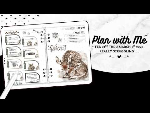 I Am Really Struggling & Need Advice! 😢 | Digital Plan w/ Me on My iPad Using Noteful 💕
