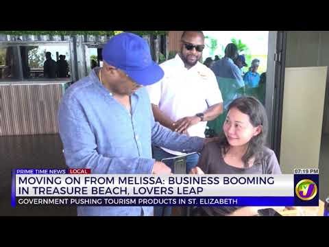 Moving on From Melissa: Business Booming in Treasure Beach, Lover's Leap | TVJ News