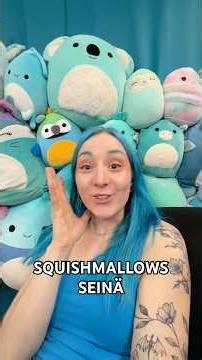 Tähän käytin mun kaikki Squishmallows pehmolelut!