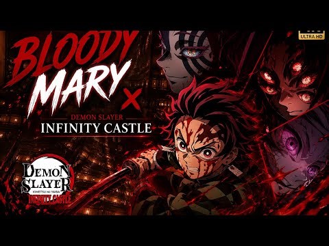 Everyone Falls Into Infinity Castle 😈 | Demon Slayer 4K Edit x Bloody Mary
