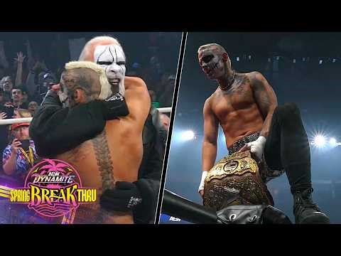 Darby Allin dethrones MJF and wins AEW World Championship! | AEW Spring BreakThru, 4/15/26