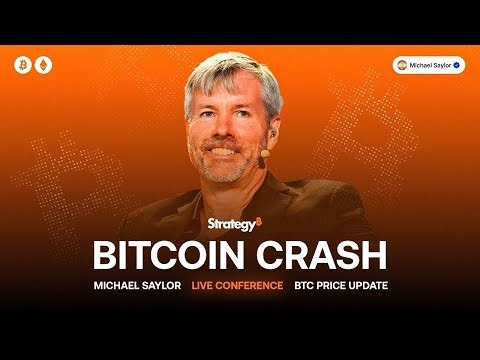 Michael Saylor on Bitcoin Crash & MSTR Stock Drop – BTC Price Analysis
