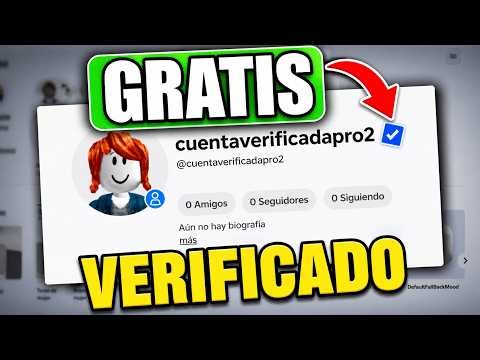 COMO TENER EL VERIFICADO EN ROBLOX GRATIS PARA TODOS!