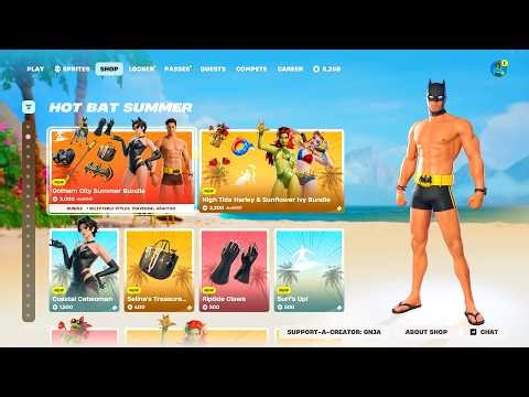 *NEW* FORTNITE UPDATE OUT NOW! BATMAN SPRITE, FREE SKINS, NEW WEAPONS & MORE! (Fortnite LIVE)