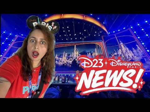 BEST Disneyland Paris D23 NEWS! Space Mountain Is FINALLY Coming Back! NEW Parade & MORE! 🚀✨