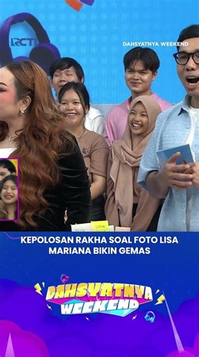 Kepolosan Rakha Soal Foto Lisa Mariana yang Bikin Gemas #DahsyatRCTI #DashyatnyaWekeend #NamaArtis