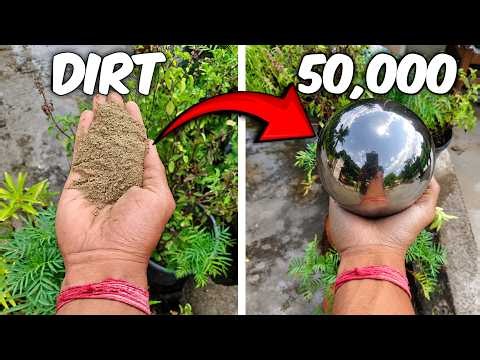 I Made a Perfect Shiny Ball From Dirt! 😱 | Japanese Dorodango