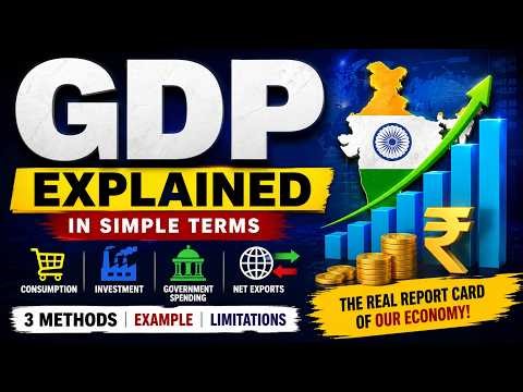 GDP Made Simple | How Economy Really Works! | Prelims 2026