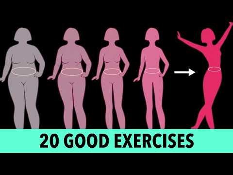 20 Good Exercises to Start Shrinking Your Waist