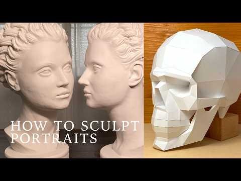 How to Sculpt Models for Portrait Drawing
