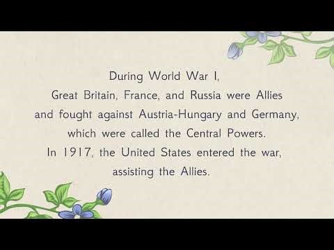 CC Cycle 2 Week 15 History | World War I Countries