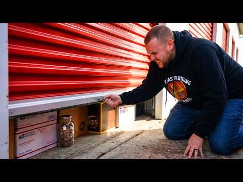 I Gambled It ALL On This Storage Unit With The Door STUCK SHUT! This Was NOT What I Was Expecting!