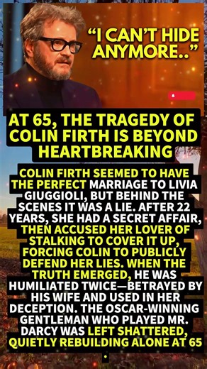 At 65, The Tragedy of Colin Firth is Beyond Heartbreaking #shorts #viral