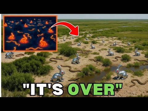 Florida’S Wildest Experiment Robotic Rabbits Vs Giant Pythons