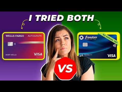 Wells Fargo Autograph Card vs Chase Freedom Unlimited: Best No-Fee Card 2026?
