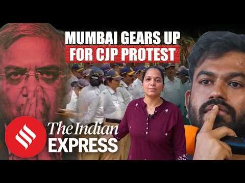 Mumbai's Shivaji Park On High Alert Ahead Of CJP Protest As Polices Denies Permission | Watch