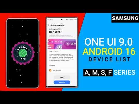 Samsung One Ui 9.0 Update - S,M,A,F Series (Device List )🔥 S25,S24,A55,A35,S23 Ultra,A36