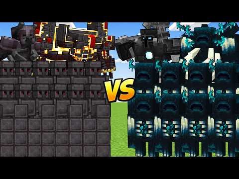 NETHERITE CASTLE vs WARDEN ARMY