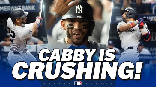 José Caballero belts TWO HOME RUNS for the Yankees! 💪🔥 (10 HR is new career high!)