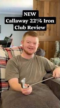 NEW Callaway 22°/4 Iron Club Review #golf #golftips #golfclubreview #golfshorts #callaway