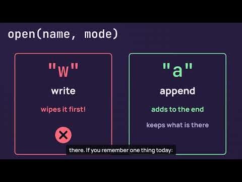 Python Files for Beginners: Read and Write a Text File, Step by Step (Python Tutorial #10)