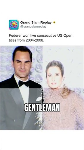 Federer won five consecutive US Open titles from 2004-2008.