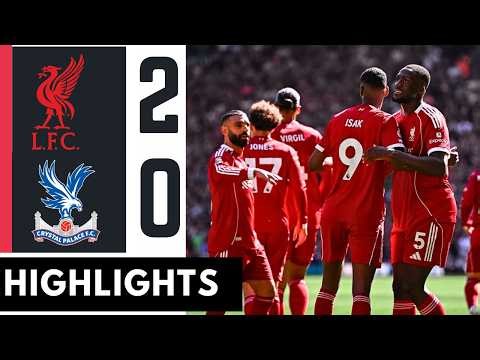 Wirtz 90+6 Goal - Liverpool vs Crystal Palace 3-1 – Goals & Highlights | Premier League 2026