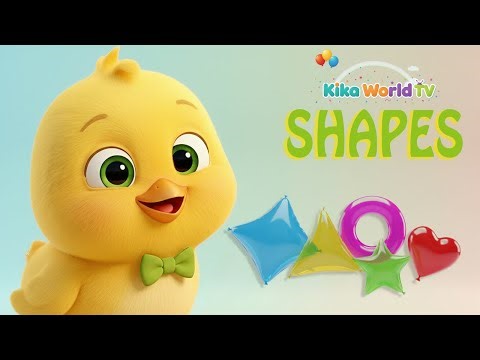Kika Learns Shapes | Fun & Gentle Cartoon for Kids