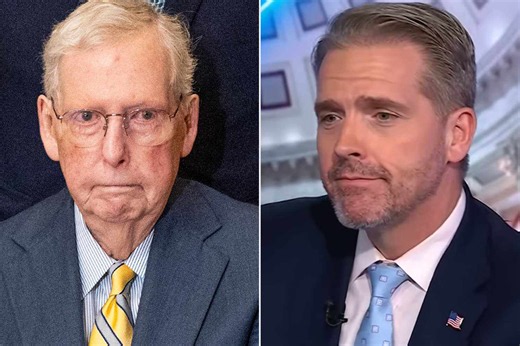 Former McConnell aide Scott Jennings challenged live on air to call Mitch McConnell