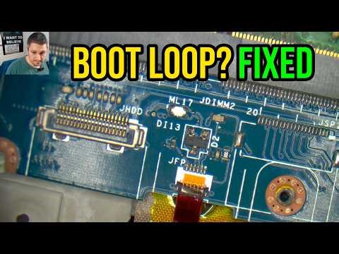 Dell XPS Black Screen Boot Loop – The "Simple" Restarting Fix (Full Service & Repair)