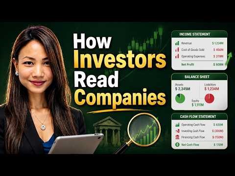 How to Read Financial Statements Like an Investor | Finance 101