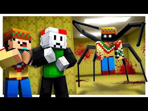 Sobrevivi A Los Backrooms Mas Realistas De Minecraft Con @SilvioGamer / Backrooms Found Footage