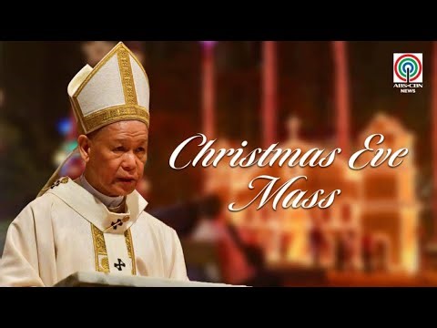 LIVE: Manila Archbishop Jose Cardinal Advincula presides over Christmas Eve Mass