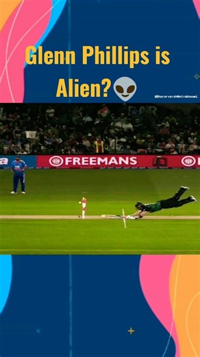 Glenn Phillips is Alien??👽👽 How Glenn phillips saved his run out against india in ind vs nz match