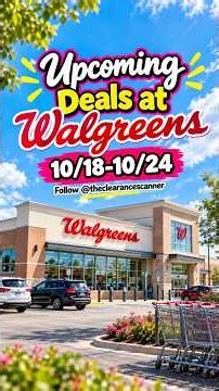 Upcoming Deals at Walgreens 10/18-10/24