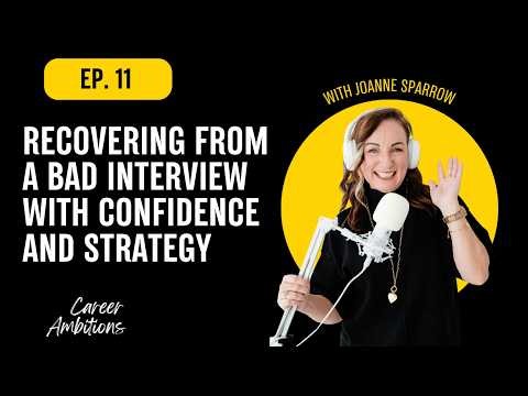 Recovering from a Bad Interview with Confidence and Strategy