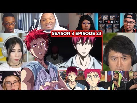 THE TRUE AKASHI IS BACK! 😱 | Kuroko no Basket Season 3 Ep 23 Reaction Mashup