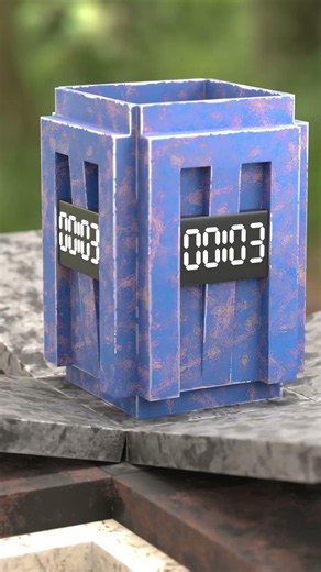 Satisfying 8 second countdown loop 🧊 #satisfying