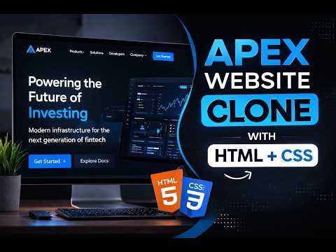 Apex Website Clone | HTML & CSS Frontend Project