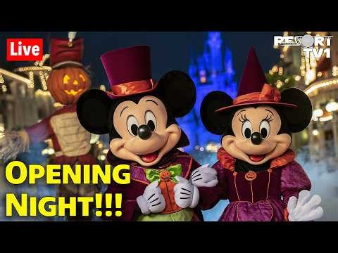🔴Live: THE FIRST Mickey's Not So Scary Halloween Party of 2026 - Walt Disney World - 8-7-26