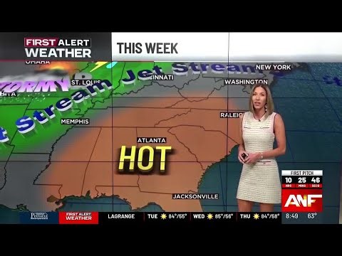 First Alert Forecast: Record heat takes over starting tomorrow