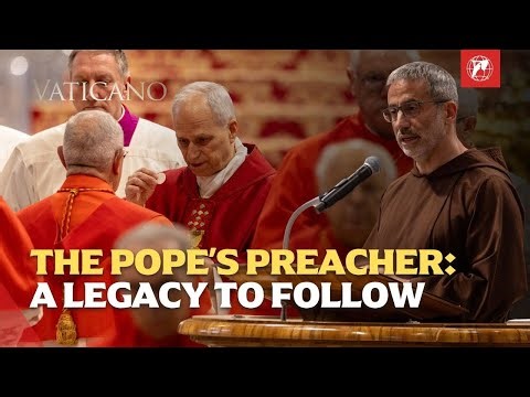 The Franciscan Priest who Preaches the Gospel to Pope Leo