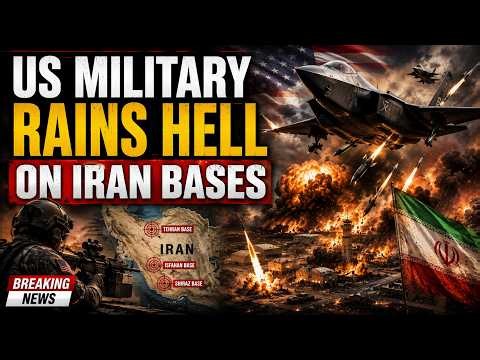Breaking | US Launches Fresh Strikes on Iran | CENTCOM Targets Air Defenses, Drones & Military Sites