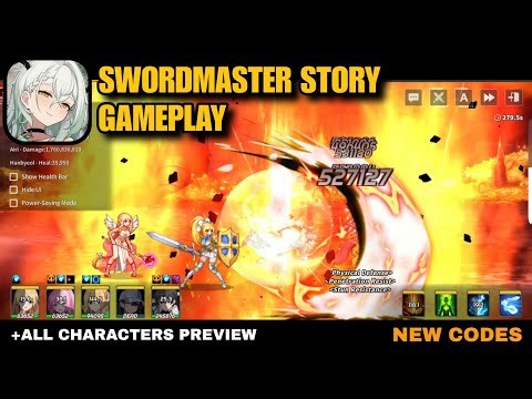 SWORDMASTER STORY GAMEPLAY 2026 | ANDROID / IOS | ALL CHARACTERS PREVIEW | NEW CODES
