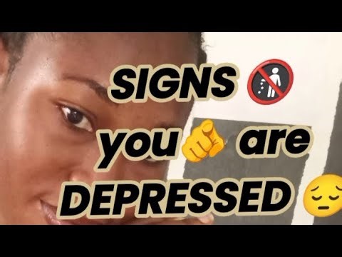 Signs of depression everyone should know - early warning ⚠️ signs you should not ignore.