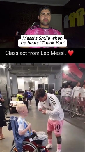 Messi Still Humble As Ever 😍🐐 #footballshorts #football #lionelmessi #messi