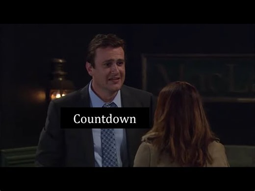 The Little Things You Notice: The Countdown in S6E13 "Bad News" | How I Met Your Mother